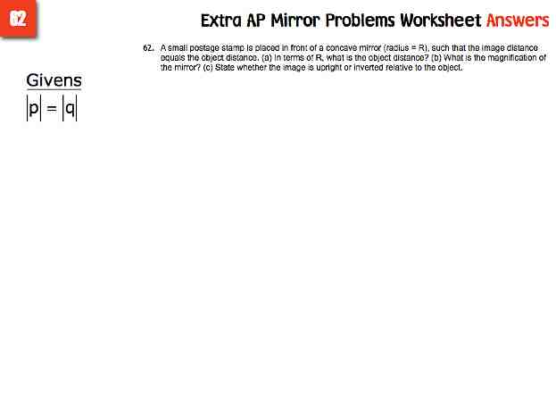 AP Extra Mirror Probs Answers.019-001
